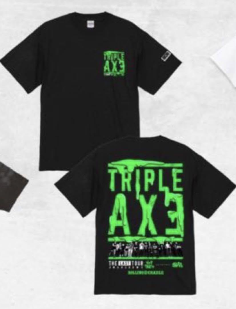 TRIPLE AXE ロリクレコラボTシャツ XL Amazon.co.jp: XLサイズ TRIPLE AXE × ロリクレ コラボTシャツ