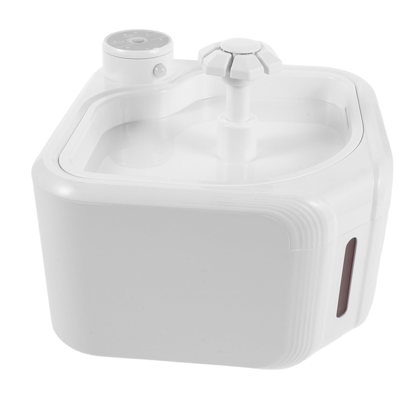 Fuente de Agua Automática para Mascotas con Sensor, Blanco