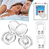 Latest Anti snoring Device Silicone Magnetic Anti Snore Nose Clipple Effective-Easy Stop Snoring Solution Professional Sleeping Aid Relieve Snore for Men Women (2 Pack)