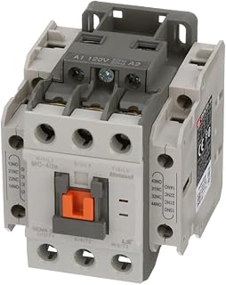 Contactor, 3 Pole, 40A, 2 NO/2 NC, 120VAC coil (50/60Hz), Screw Terminal