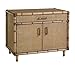 Tommy Bahama Twin Palms Larimar 2 Shelf Storage Chest in Brown