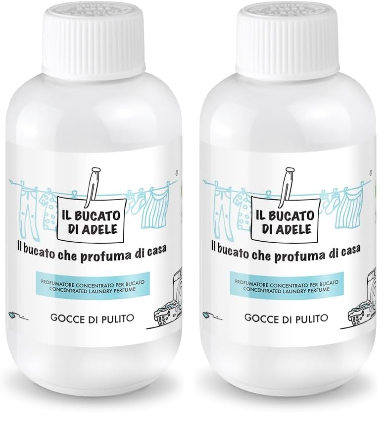Parfum pour lave-linge IL BUCATO DI ADELE Gocce di Pulito pour linge parfumé durablement