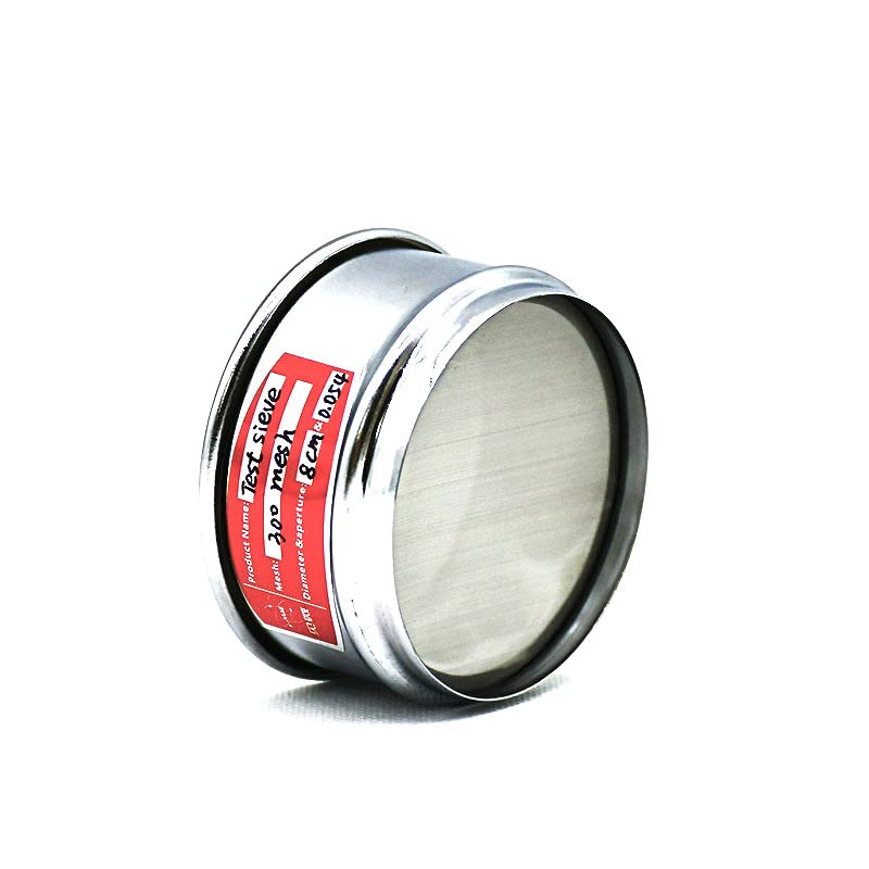 Tamiz de laboratorio Muestreo Inspección Pharkacopeia Standard Test Sieve 304 Sus Filtro Malla croming marco diam.8cm 250-1000 malla(1000 mesh)