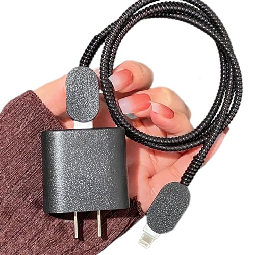 Protector de cable de carga que evita roturas en cargadores de iPhone y iPad