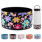 HEYSKAY Protective Flask Silicone Boot 12-24oz for Hydro Flask Water Bottle Bottom Cover Base, and Compatible with Stanley, Yeti, Simple Modern and Other Water Bottle with 2.85inch Bottom Diameter