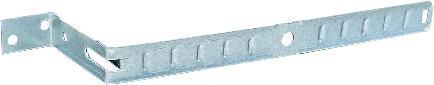 6inch Heavy Duty Galvanized Steel Mounting Cable Support with Locking Tab, 100 Pieces