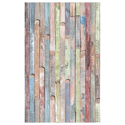 d-c-fix, Folie, Design Rio buntes Holz, selbstklebend, 45 x 200 cm