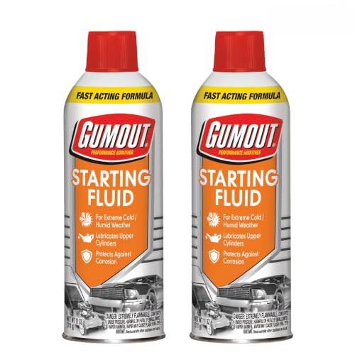 Image of Gumout 540260 Starting Fluid for Gasoline Engines, 11 Oz (Pack of 2)