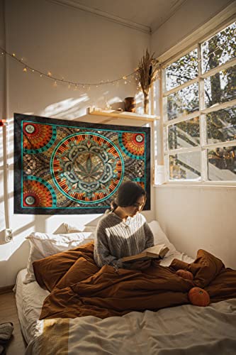 3D Marijuana Leaf Tapestry By Dan Morris #TOP4