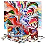 MISITU 1000 Pieces Jigsaw Puzzles for Adults 28 x 20 Inch Art Jigsaw Puzzles Difficult Adults Puzzle