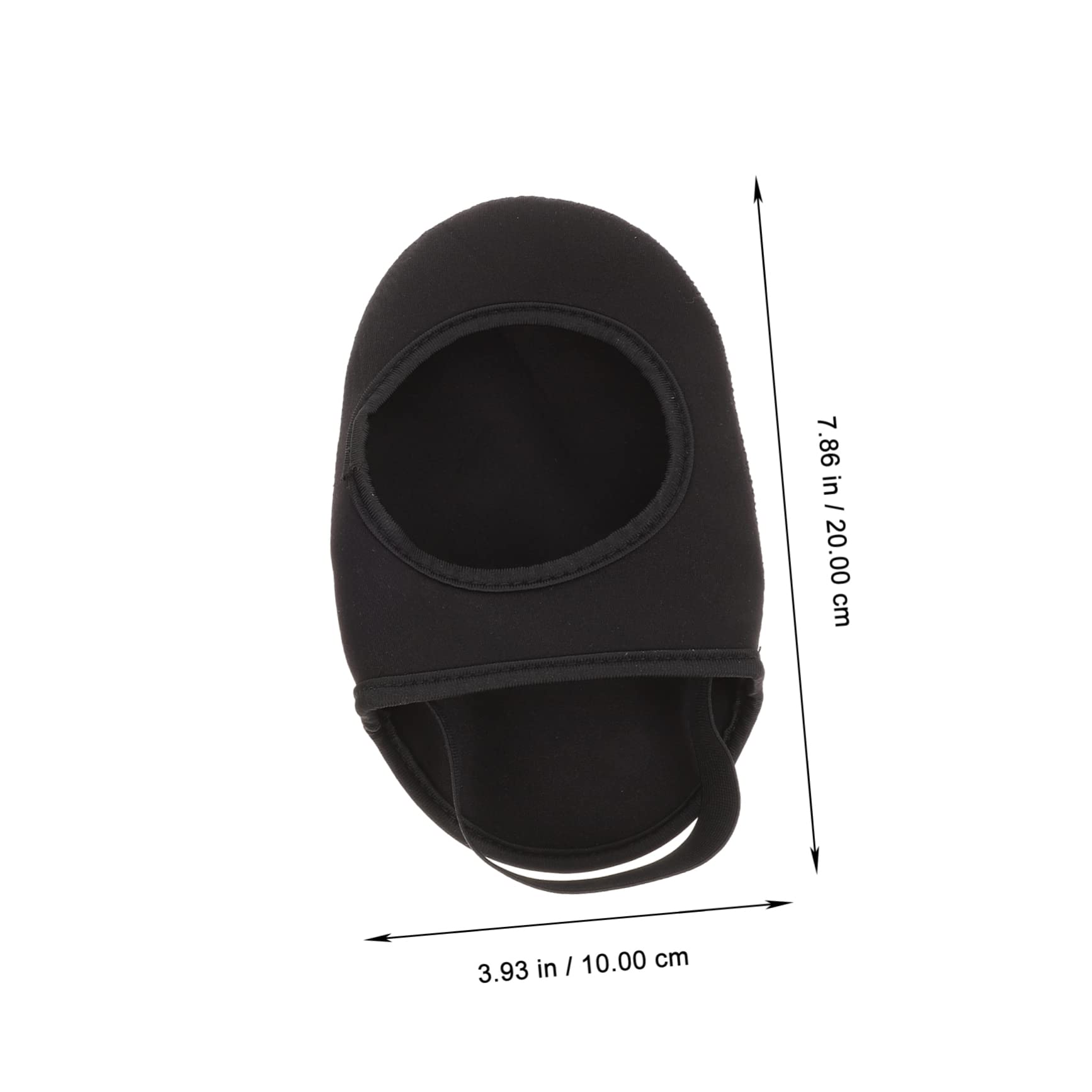 Mipcase Copriscarpe da Bowling Antiscivolo per Scarpe Antiscivolo Scarpe più Caldo Shose Tappo Spray Soprascarpe Antivento Accessorio per Il Ciclismo Banda Elastica Black