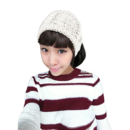 Lisli New Unisex Fashion Hip-hop Hat Warm Knitted Crochet Slouchy Baggy Beanie Hat Cap…