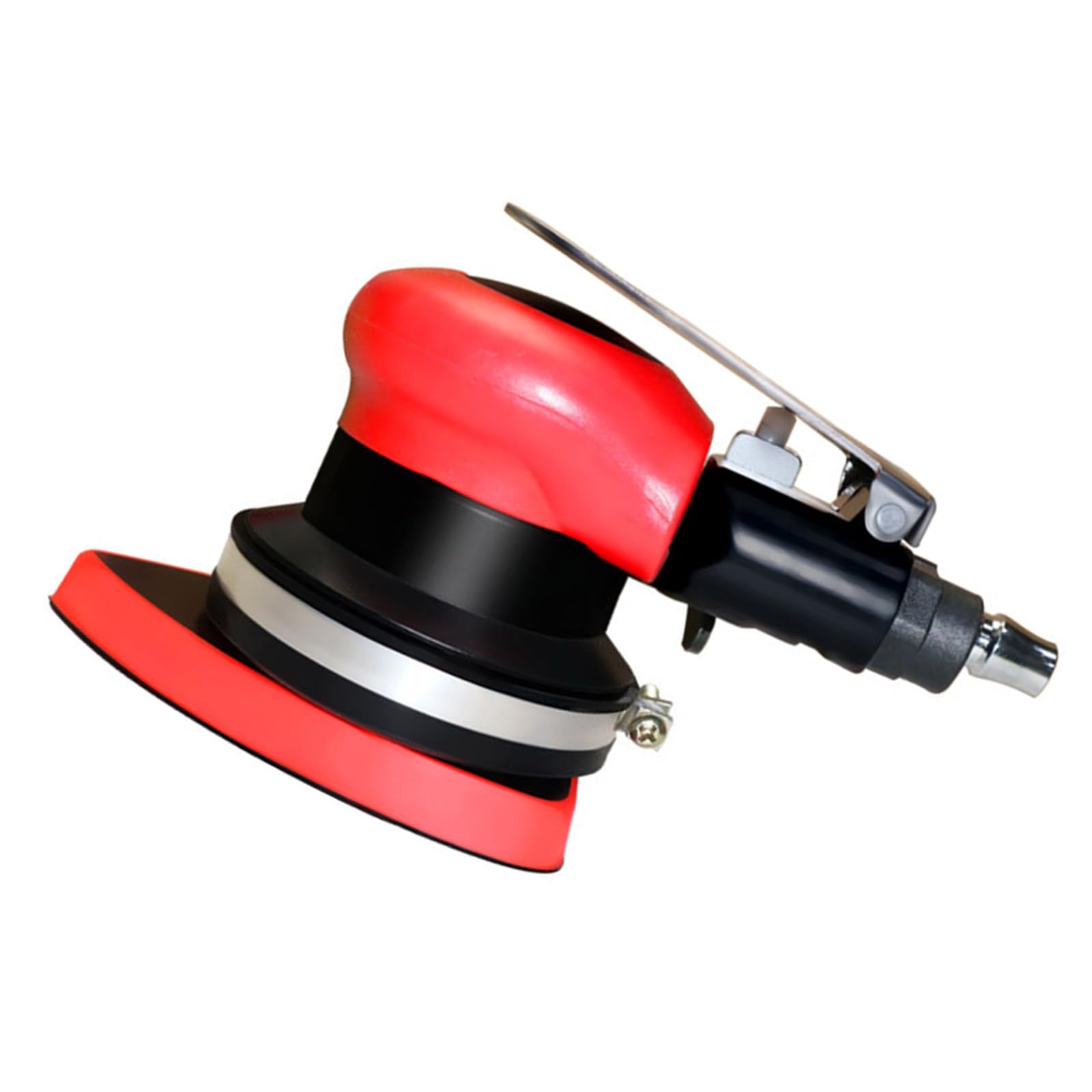 Levigatrice pneumatica industriale da 5" Controllo della velocità variabile con disco a cambio rapido per levigatura e lucidatura metallo/legno/pietra Lijadora Orbital