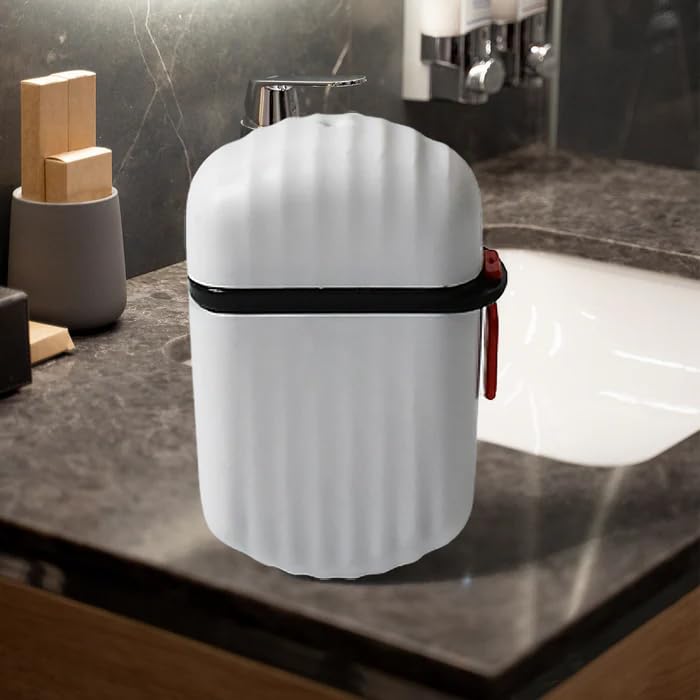 Image of Stylish Leakproof Travel Soap Box Bathing Soap Case Travelling Mini Soap Box Travel Portable Soap Box Travel Durable and Compact for Home, Bathroom, and Hiking.