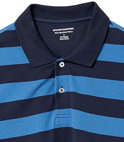 Image of Amazon Essentials Men's Slim-Fit Short-Sleeve Cotton Pique Polo Shirt