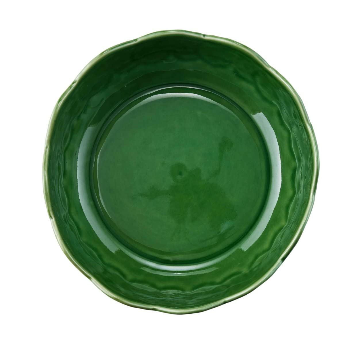 Geranium Salad Bowl Color: Green