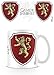 empireposter Game of Thrones - Lannister Wappen - Keramik Tasse - Größe Ø8,5 H9,5cm