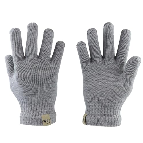 Merino Wool Glove Liner - Warm Base Layer - Ski