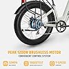 VELOWAVE Electric Bike 26" Fat Tire Electric Bike for Adults 1200w Peak Motor 48V 15AH Removable LG Cell Battery UL Certified Step-Thru Ebike with Cable Lock& Bell #1