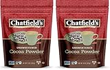 Chatfield’s All Natural Cocoa Powder Unsweetened 10-oz Pouch, Natural and Nutritious, Premium Quality, Sugar-Free, Gluten-Free, Vegan, Kosher, Non-GMO Verified - (2 Pack)