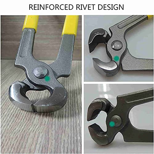 Hoefijzertrimmer, trimschaar Nagelknippers Hoeftrimmers, geschikt voor het trimmen en repareren van harde hoeven van grote en middelgrote dieren - Afbeelding 3