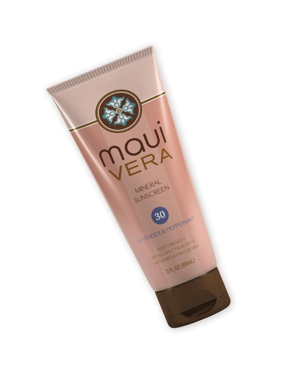 Reef Friendly Mineral Sunscreen SPF 30 Infused with Lavender & Peppermint 80 Min. Water Resistant