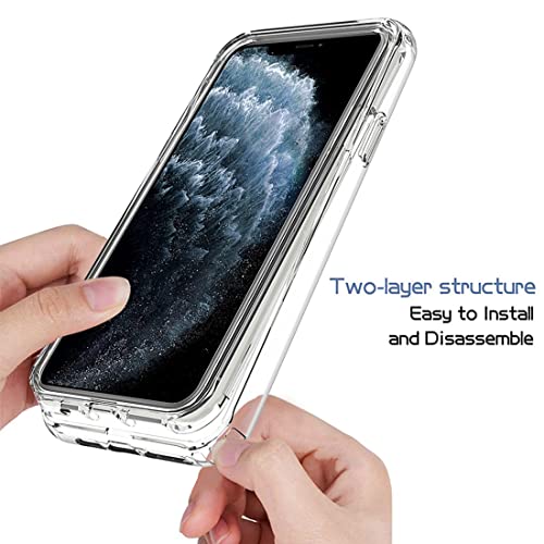 Coque iPhone 11 Pro Max transparente avec protection écran verre - 4