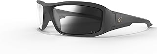 EDGE Brazeau Safety Glasses, Polarized Lenses, Non-Slip, Impact/Scratch Resistant, 99.9% UV Protect, ANSI Z87 Rated