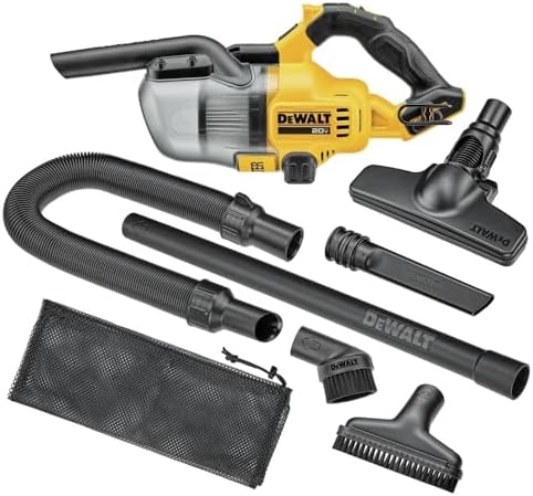 DEWALT 20V Handheld Vacuum Cordless, Car Vacuum with HEPA Filter,...