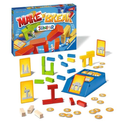 Ravensburger 22009 - Make 'n' Break Junior - Gesellschaftsspiel für die ganze Familie, Junior Version… – Ansicht 5
