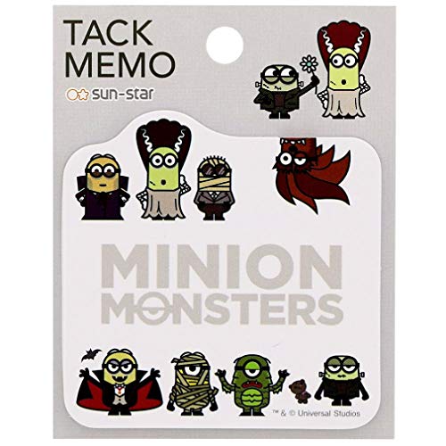 Sticky notes Minions Sun-Star S2817071 bloc notes repositionnable découpé - 2