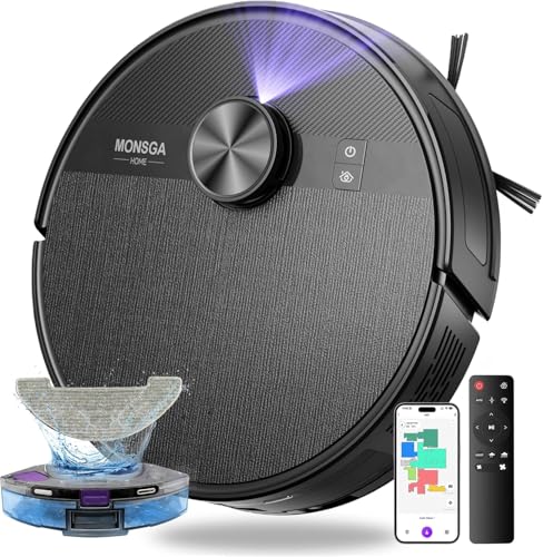 MONSGA MS1 Robot Vacuum & Mop Combo Review (2025)