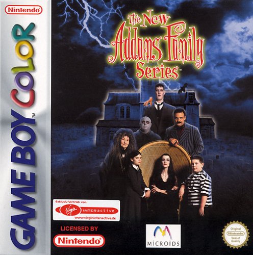 New Addams Family - [Game Boy Color]