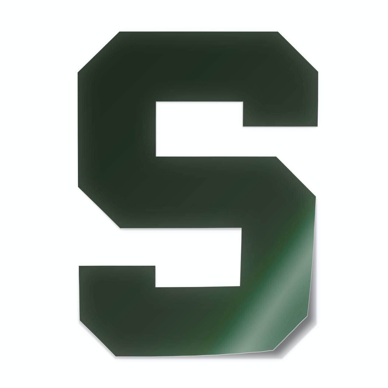 Official Michigan State University Car Decal – MSU Spartan Logo Bumper Sticker, Die-Cut, 5.5 Inch - View #5