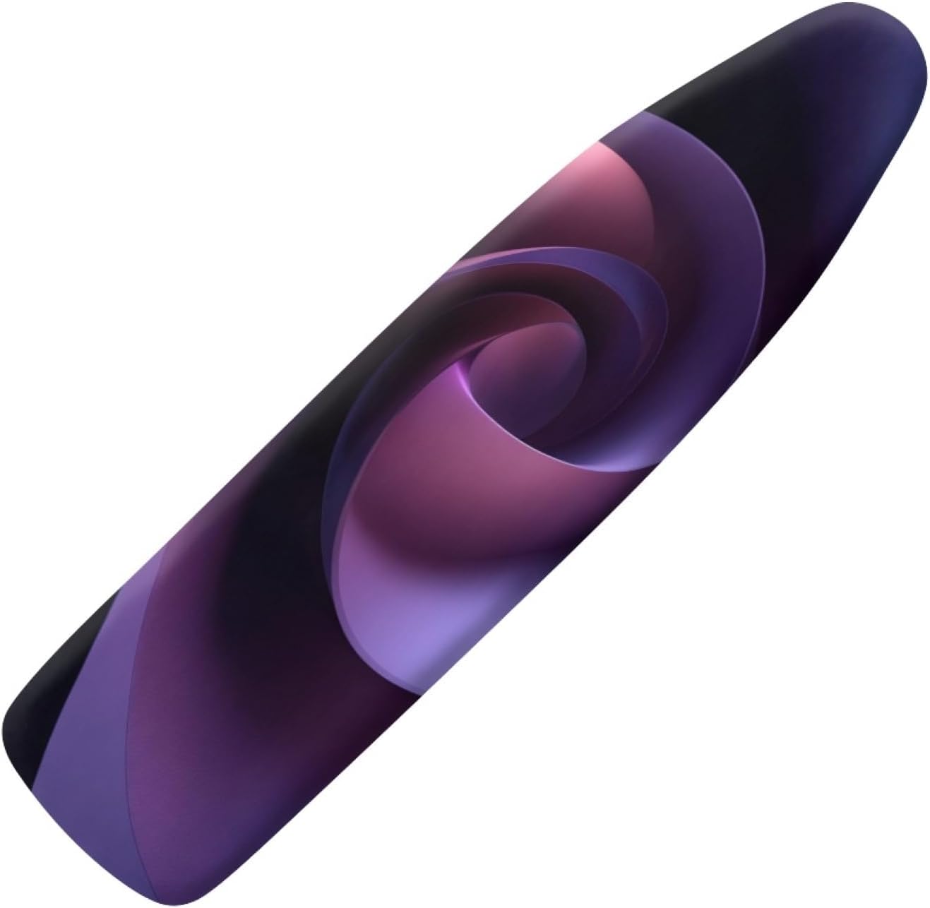 Ironing Board Cover 14x48 Spiral Purple Black Iron Board Cover with Padding Heat Reflective,Scorch Resistant Thick Padding,Snug Fit Non-Slip Nose Pocket Fastener Straps Elastic Edges