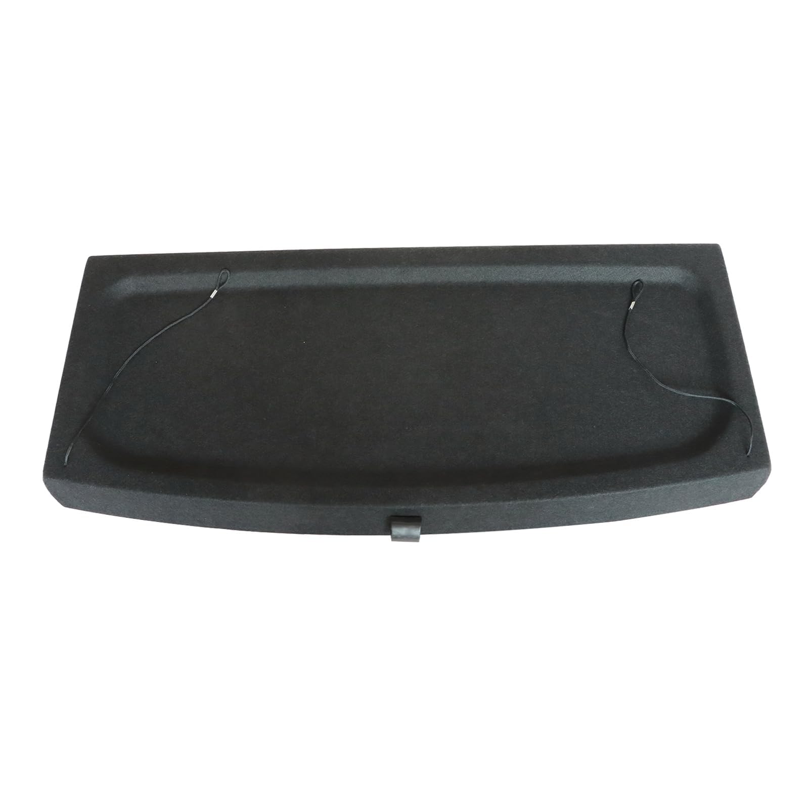 Gepäckraumabdeckung Kofferraum Rollo Schwarz Kompatibel VW Polo 6C1 6R1 2009–2018 Einziehbare Kofferraumabdeckung