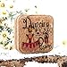 Tuokrisa Natural Cork Jewelry Box |Jewelry Case for Women Fashion | Gifts Trendy Stuff