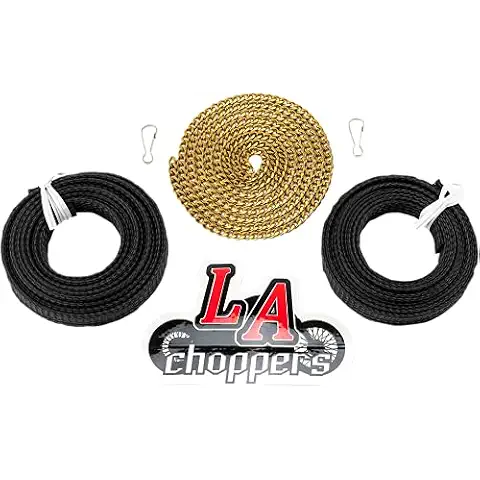 LA Choppers LA-9002-00 Hero Easy Handlebar Wiring Install Kit Cover