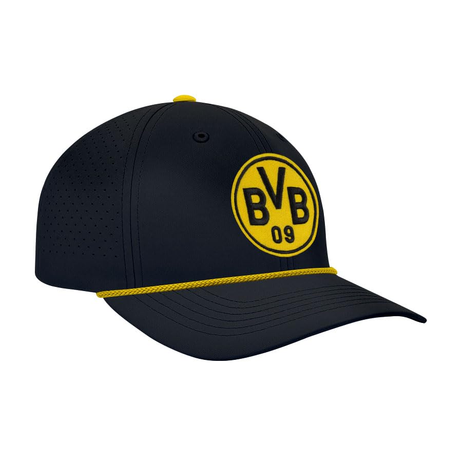 1863FC Borussia Dortmund Color Badge Air Flow Hat - Black miniatura 3