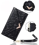 iPhone 6s Case, iPhone 6s Wallet Case, Crosspace Embossed Envelope Flip Holster PU Leather Cover Magnetic Protective Folio Shell Card Holders for Apple iPhone 6 and iPhone 6s 4.7