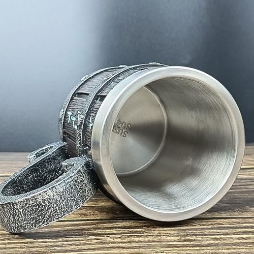 Tasse à bière avec poignée ergonomique | Isolation pour camping