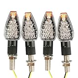 【passt zu meiste Honda, Yamaha, Suzuki, Kawasaki, Ducati, KTM, BMW, Triumph und meiste Motorrad mit 10 mm Loch Verkleidung】