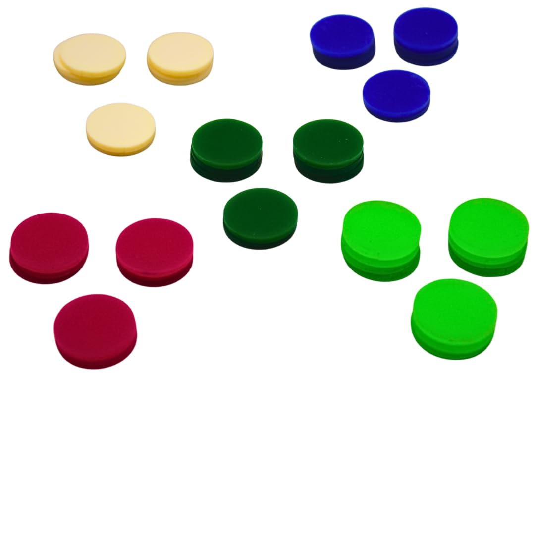 Sponsored Ad - Mathworld Plastic 100 Pcs Color Tiles Counter Chip Token Circle Mathematics Counting Montessori Manipulatives (1 Inch), kids, Multicolor