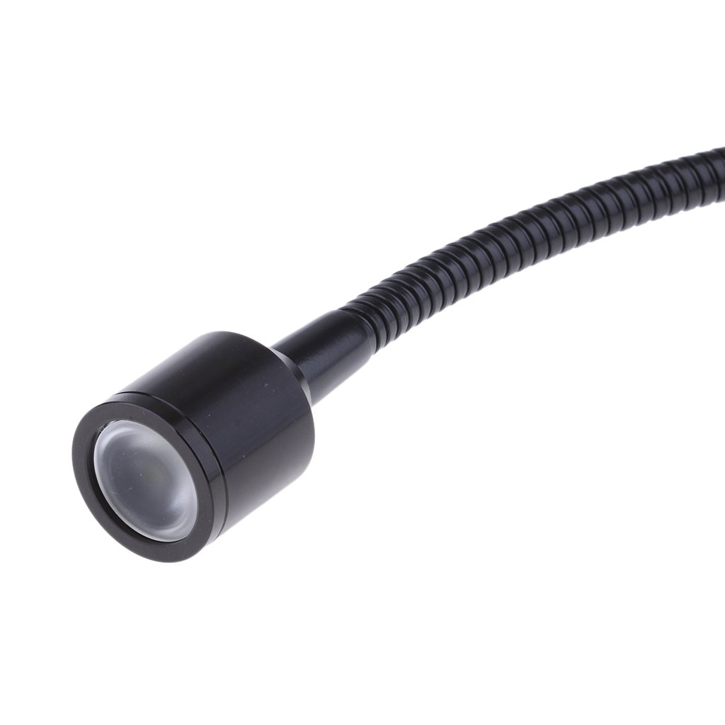 Almencla 12v 1w LED Spot Lecture Liseuse Commutateur Camping Car Bateau Lumière Camping Car