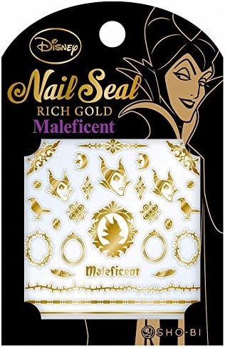 Amazon ディズニーネイルシール マレフィセント Sho Bi ショービ シール ステッカー 通販
