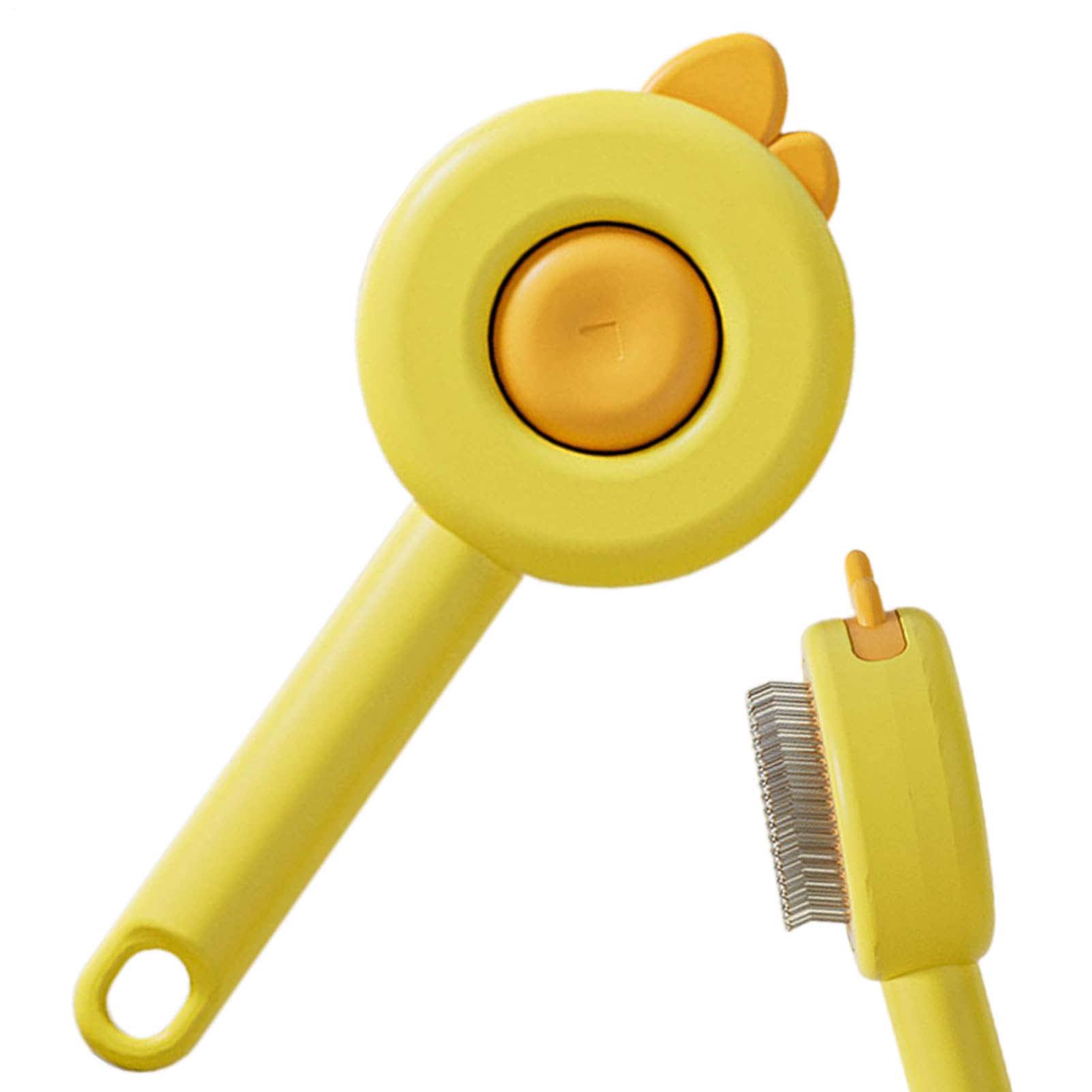 Hundebürste Slicker Brush,Ergonomisch mit Auslösetaste | Tragbarer | Massagekamm Für Hunde,Für Und Kurzhaarige Katzen Hunde Baden Pflege Massage