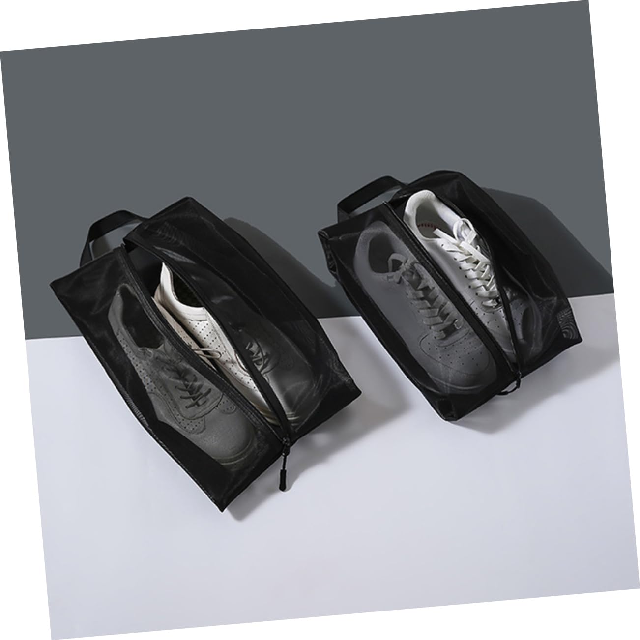 SOIMISS 6stücke Reise Schuhbeutel Atmungsaktive Aufbewahrungstaschen Für Schuhe Transparente Organizer Für Reisen Staubdichte Lagerung Praktische Schuhtaschen Für Männer Und Frauen