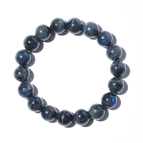 Miniatura 100 de 12MM Tiger Eye Bracelet Men Natural Golden Yellow Cats Eye Handmade Stretch Jewelry for about 8 inch Wrist Size Bring Luck Fortune Courage