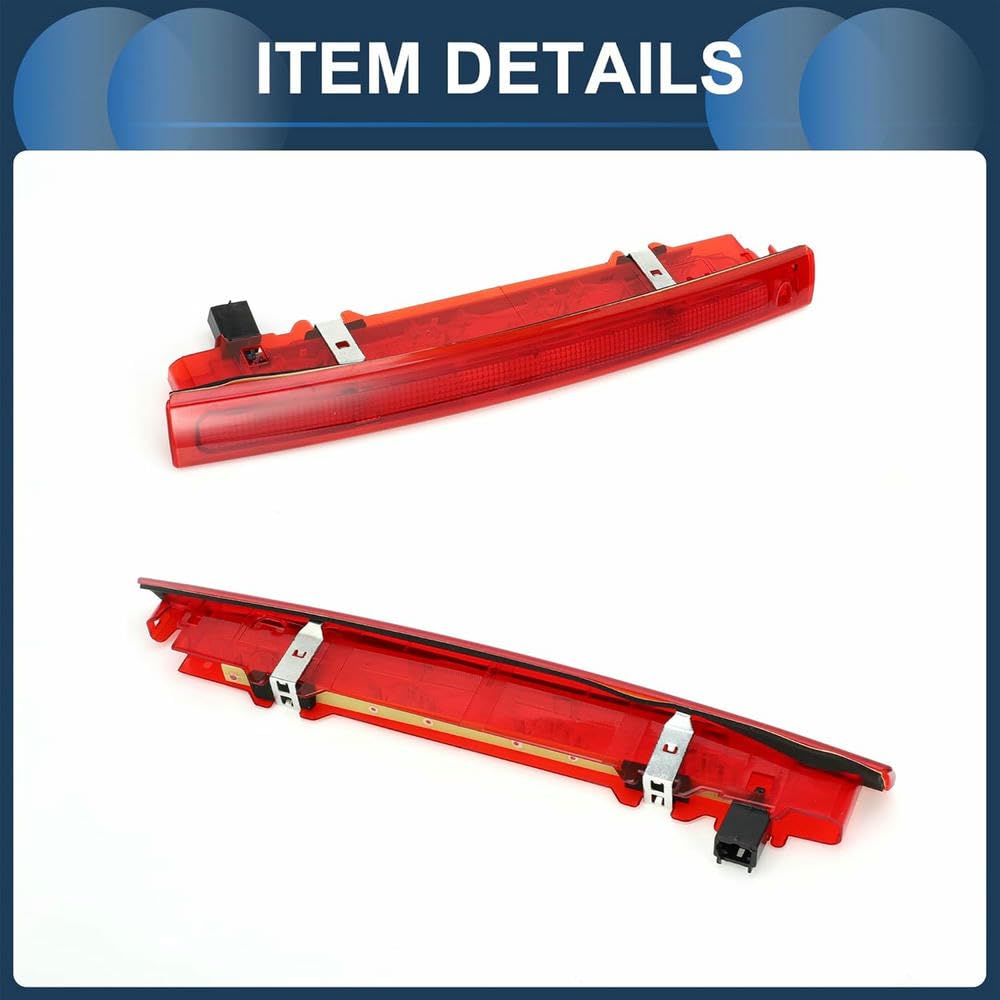 Tercera luz de Freno LED de Montaje Alto para Luces de Freno traseras, para Renault Megane Mk2 Hatchback 2002-2009 Scenic II 2003-2009 Grand Scenic 2004-2009 8200073239