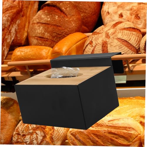Organizador para guantes negro de madera miniatura 6